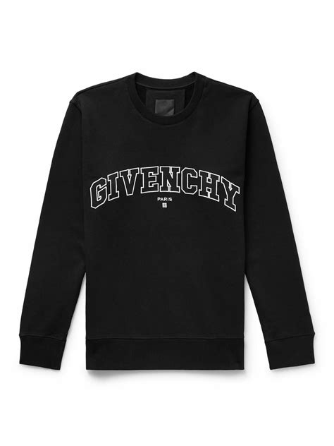 givenchy embroidered logo sweatshirt|givenchy oversized sweatshirt.